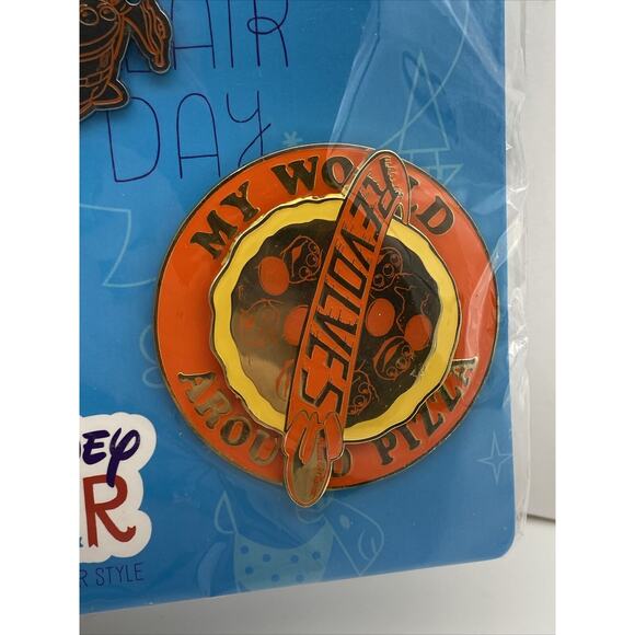 Disney Flair Pin Toy Story Pizza Planet Little Green Men Alien Parks 2 Pin Set - Picture 4 of 6